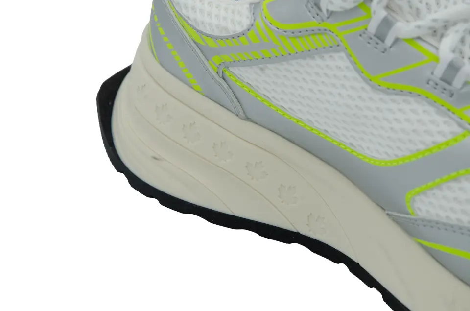 Erkek Gri Yeşil Oversize Sneaker