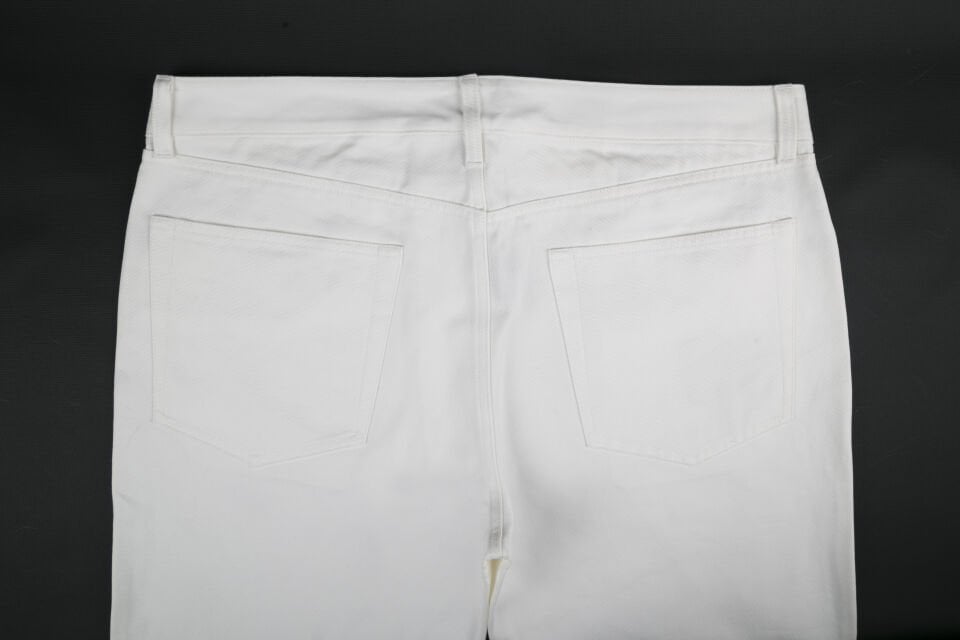 Erkek Beyaz Slim Jean Pantolon