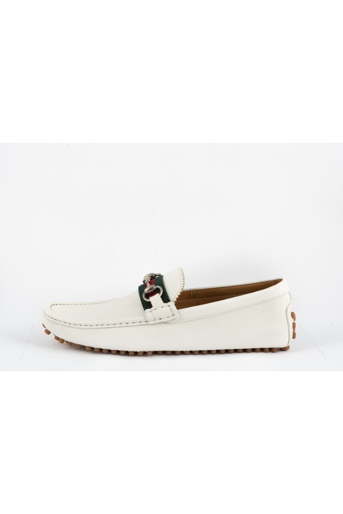 Erkek Beyaz Loafer