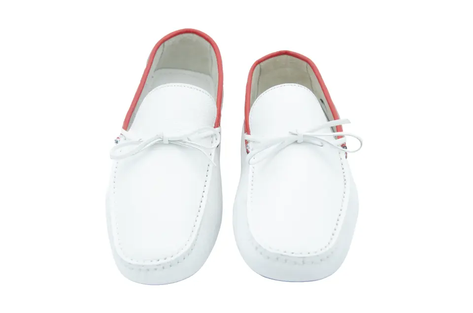 Erkek Beyaz Loafer