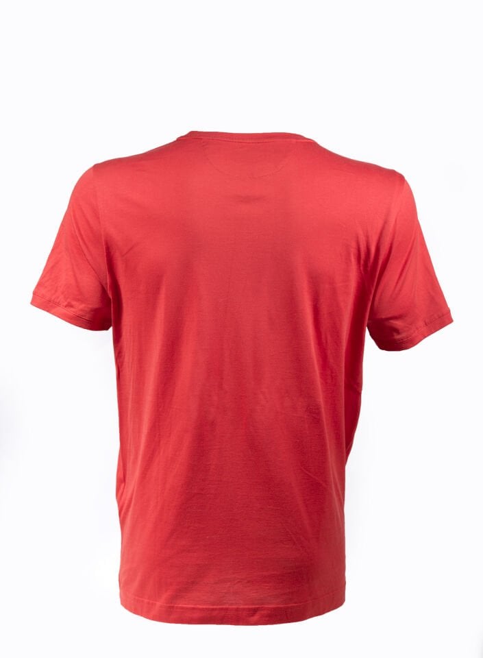 Erkek Kırmızı Bag Bugs Baskılı T-Shirt