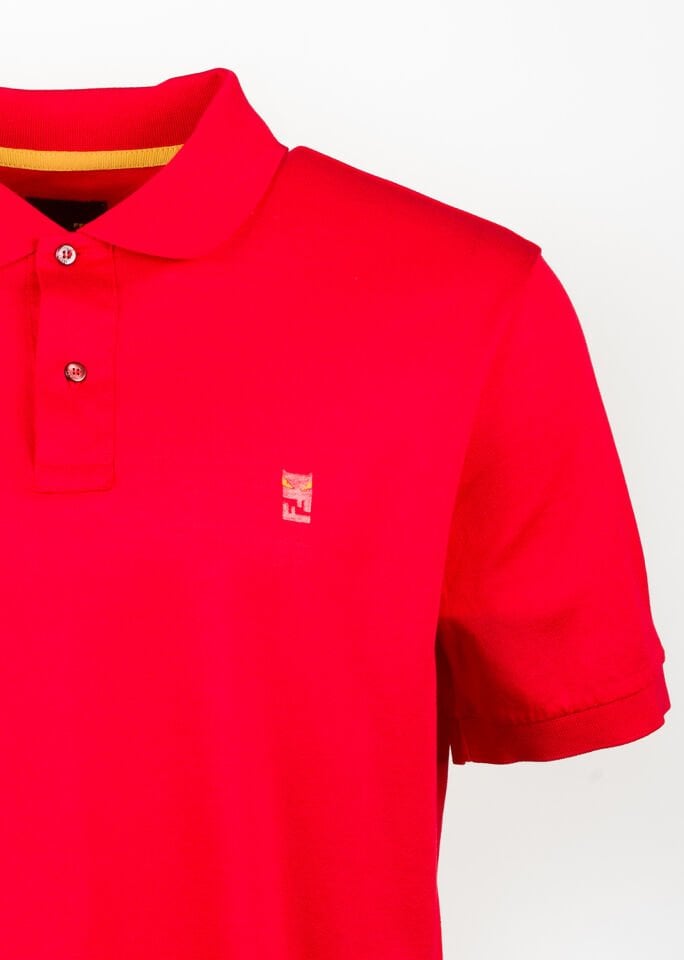 Erkek Kırmızı Bag Bugs Polo Yaka T-Shirt