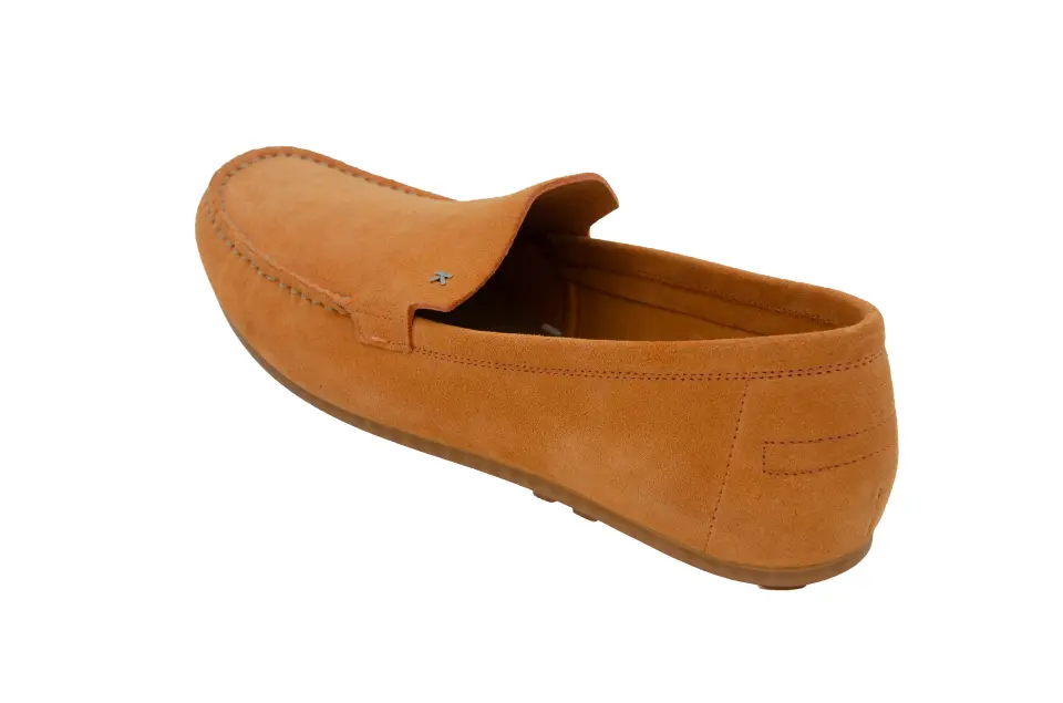 Erkek Hardal Süet Loafer