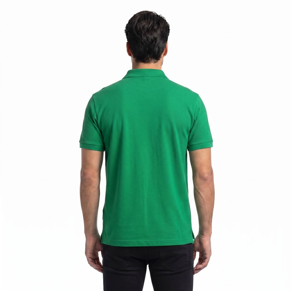 Purple Label Erkek Yeşil Polo Yaka T-Shirt