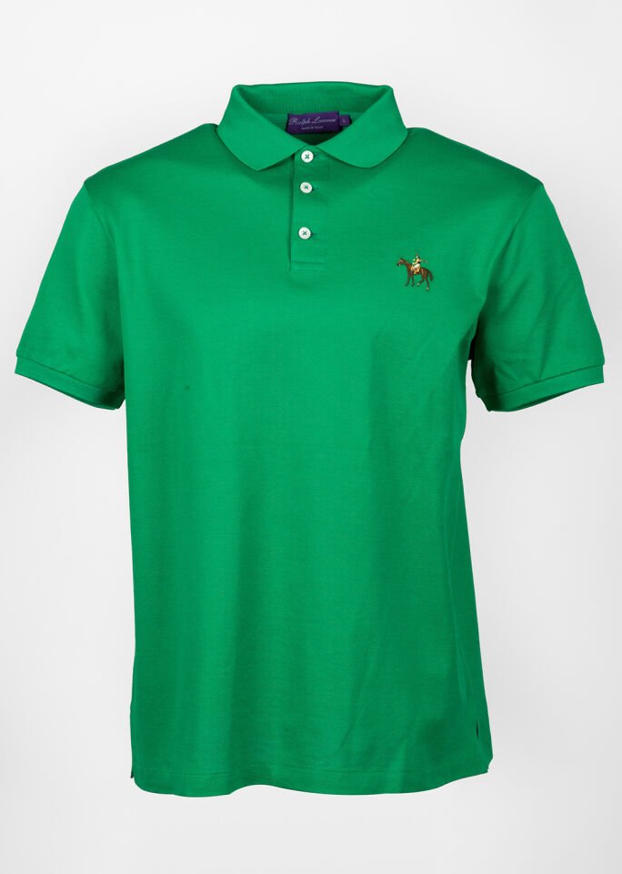 Purple Label Erkek Yeşil Polo Yaka T-Shirt
