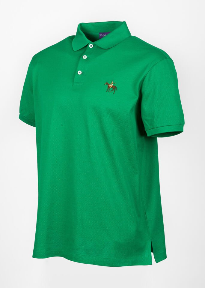 Purple Label Erkek Yeşil Polo Yaka T-Shirt