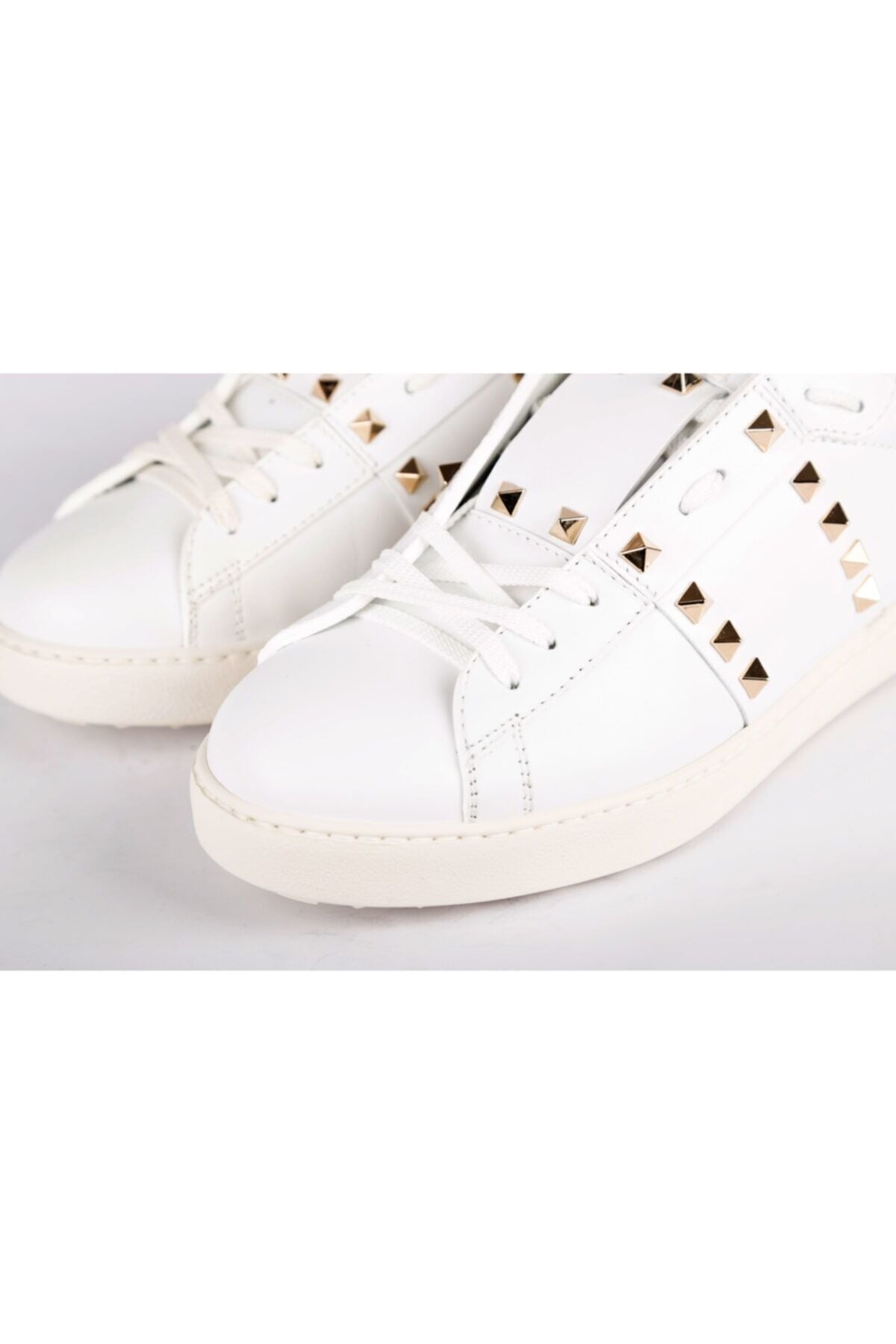 Erkek Siyah Sneakers Ayakkabı Beyaz - 41