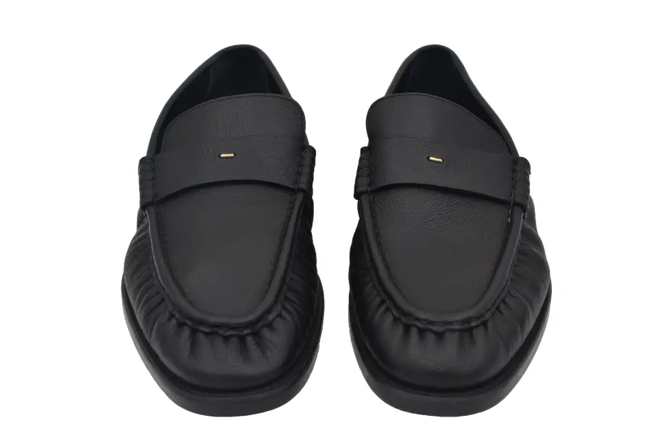 Giuseppe Zanotti Erkek Siyah Deri Loafer