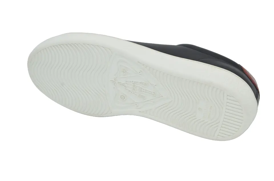 Gucci Erkek Siyah Timsah Desenli Sneaker