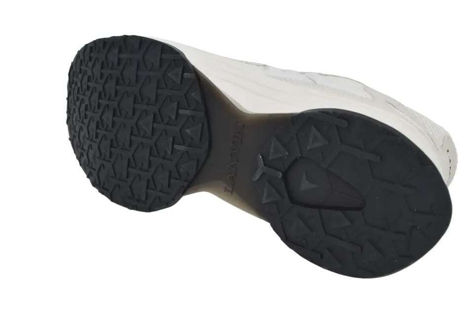 Lanvin Beyaz Erkek Deri Sneaker