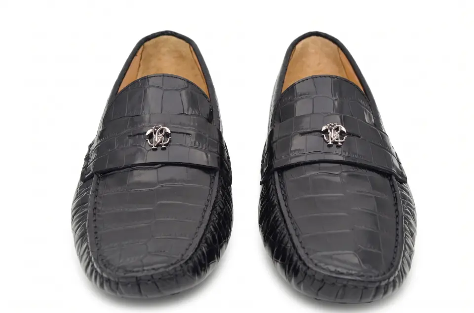 Roberto Cavalli Siyah Erkek Loafer