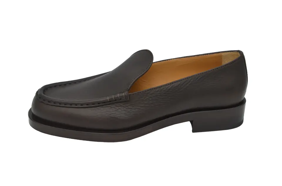 Jacquemus Kahverengi Erkek Deri Loafer