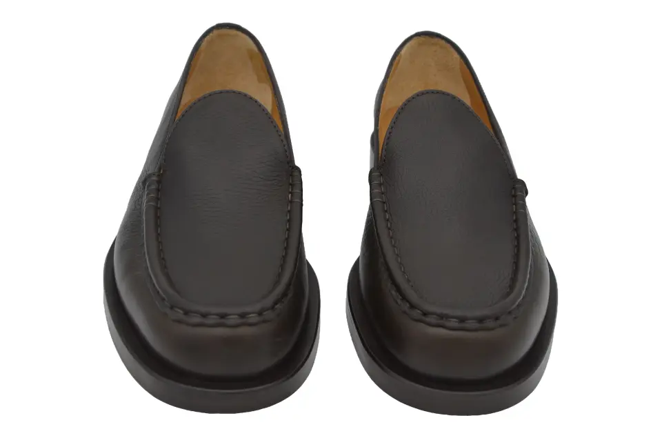 Jacquemus Kahverengi Erkek Deri Loafer