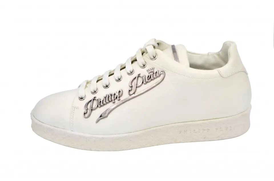 Philipp Plein Beyaz Deri Sneaker