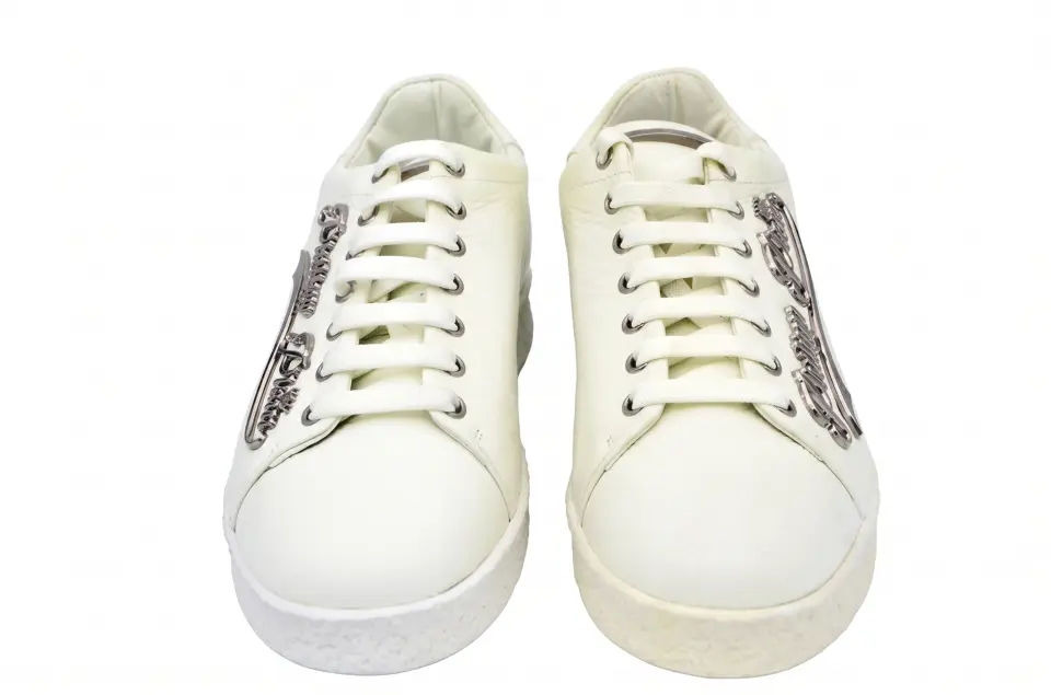 Philipp Plein Beyaz Deri Sneaker