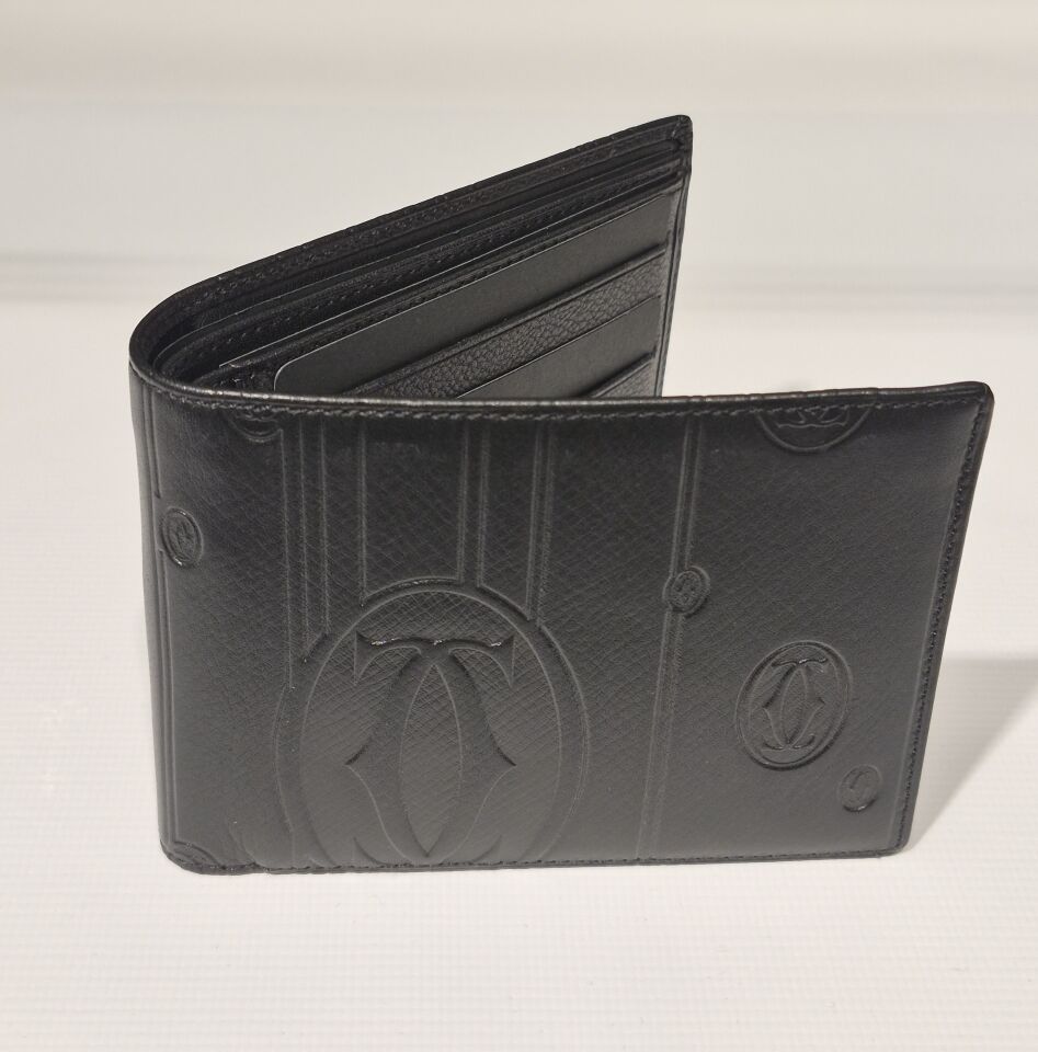 Erkek Logo Patch Detaylı Cepli Hakiki Deri Cüzdan