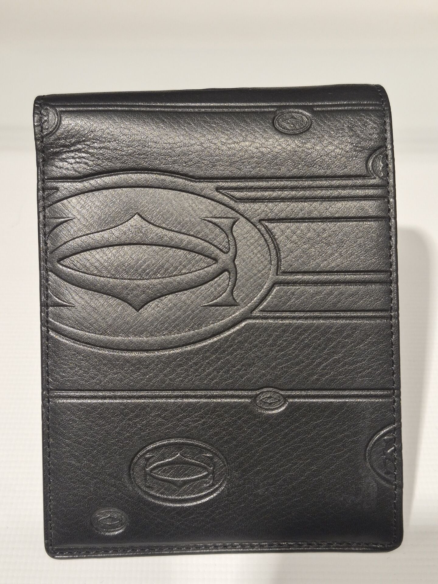 Erkek Logo Patch Detaylı Cepli Hakiki Deri Cüzdan