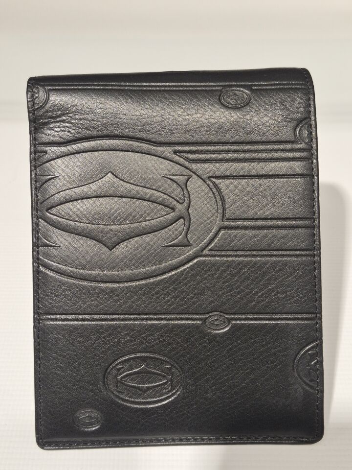 Erkek Logo Patch Detaylı Cepli Hakiki Deri Cüzdan