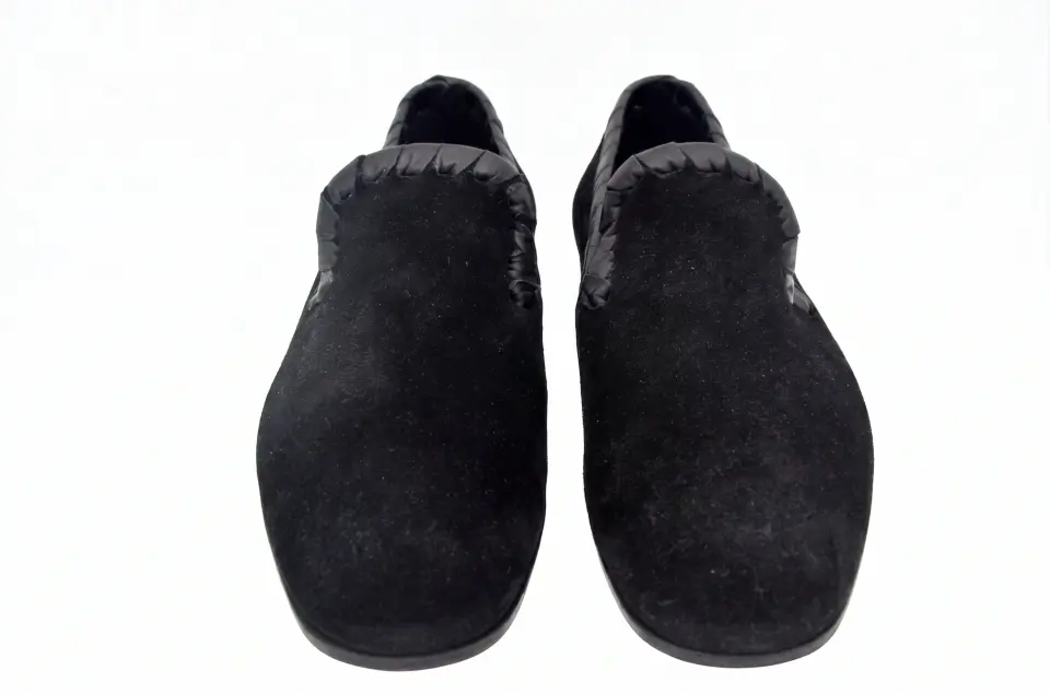 Roberto Cavalli Siyah Erkek Süet Loafer