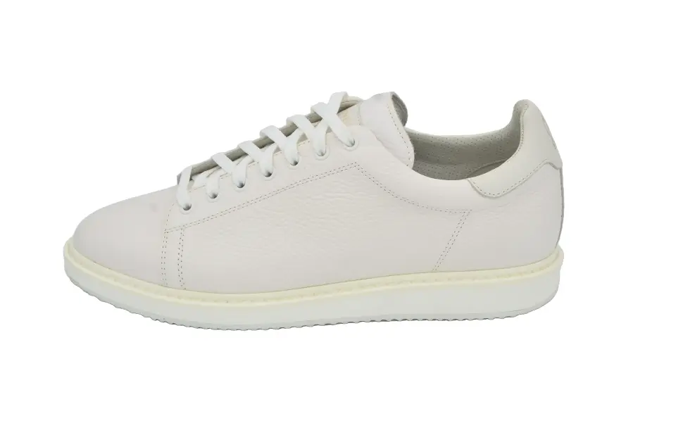 Brunello Cucinelli Grained Leather Sneakers