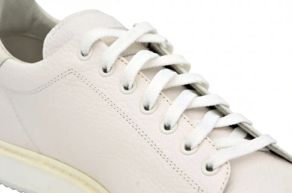 Brunello Cucinelli Grained Leather Sneakers