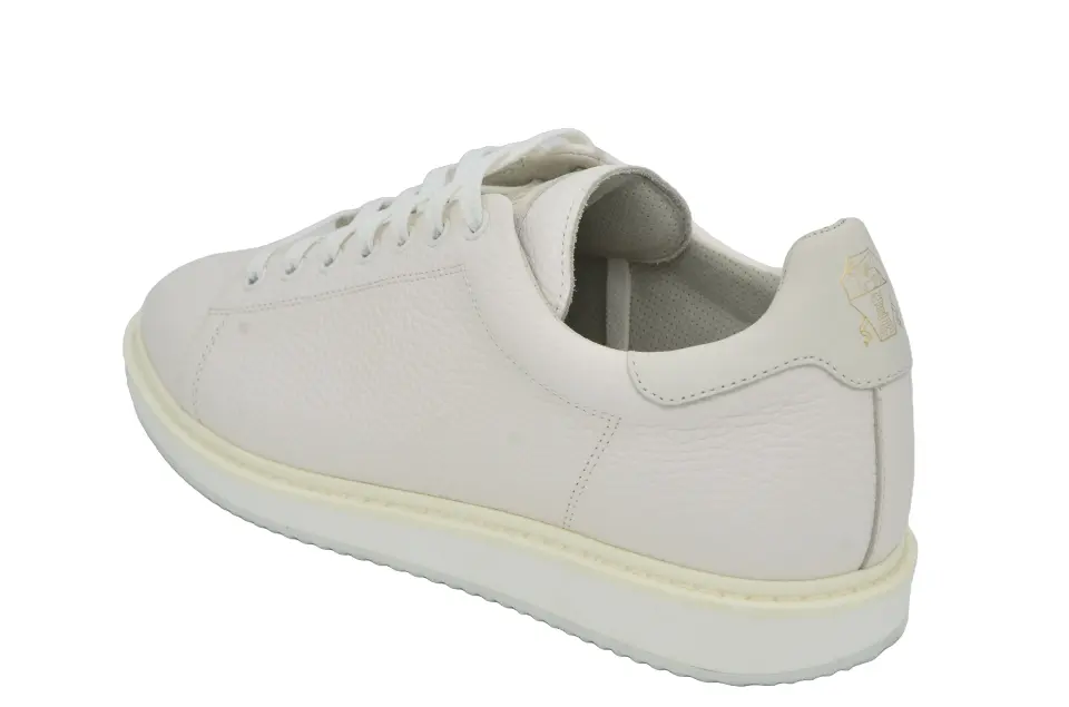 Brunello Cucinelli Grained Leather Sneakers