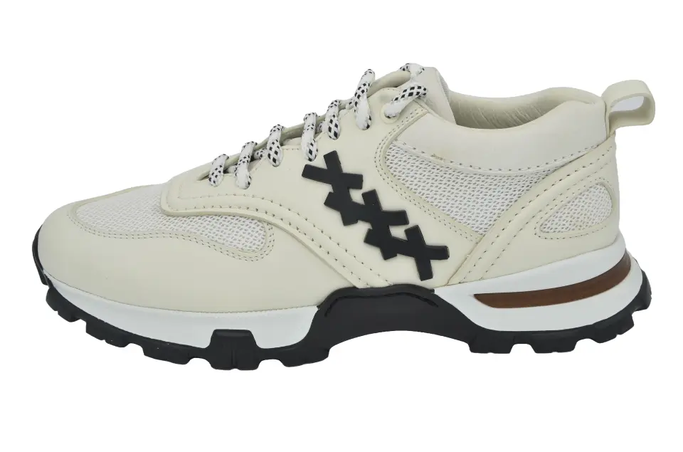 Ermenegildo Zegna Krem Erkek Sneaker