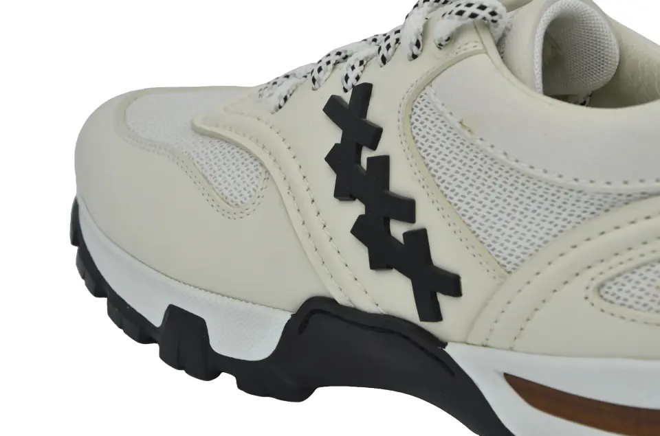 Ermenegildo Zegna Krem Erkek Sneaker