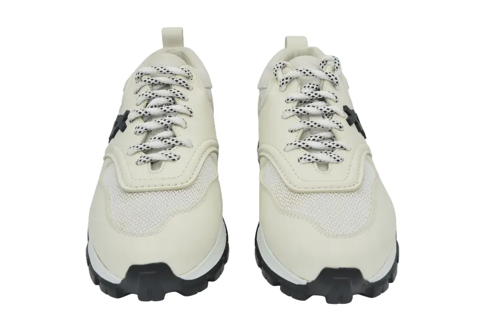 Ermenegildo Zegna Krem Erkek Sneaker