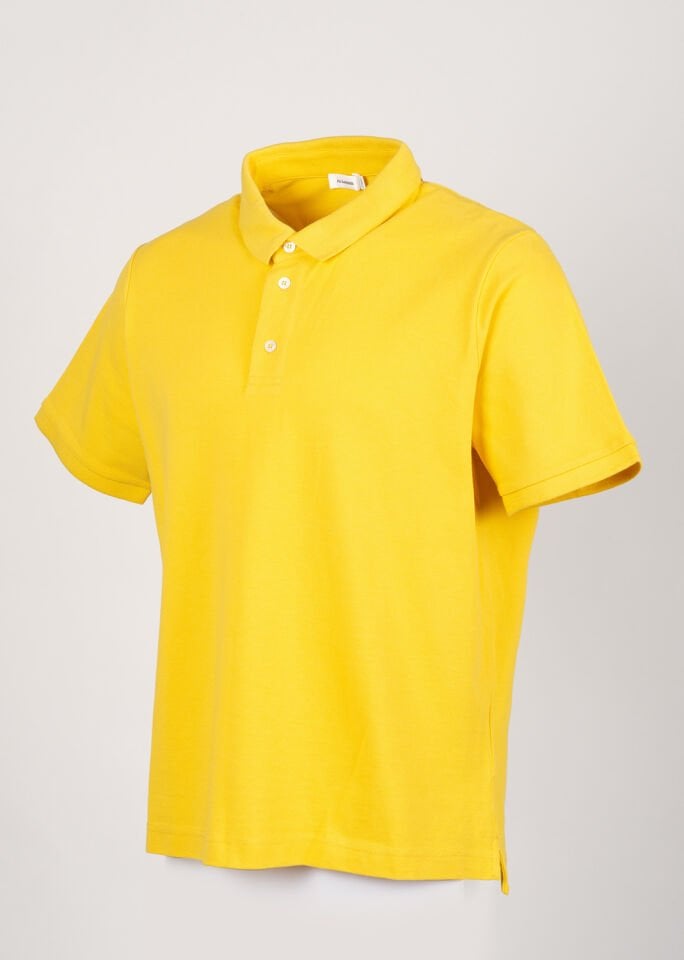 Erkek Sarı Polo Yaka T-Shirt