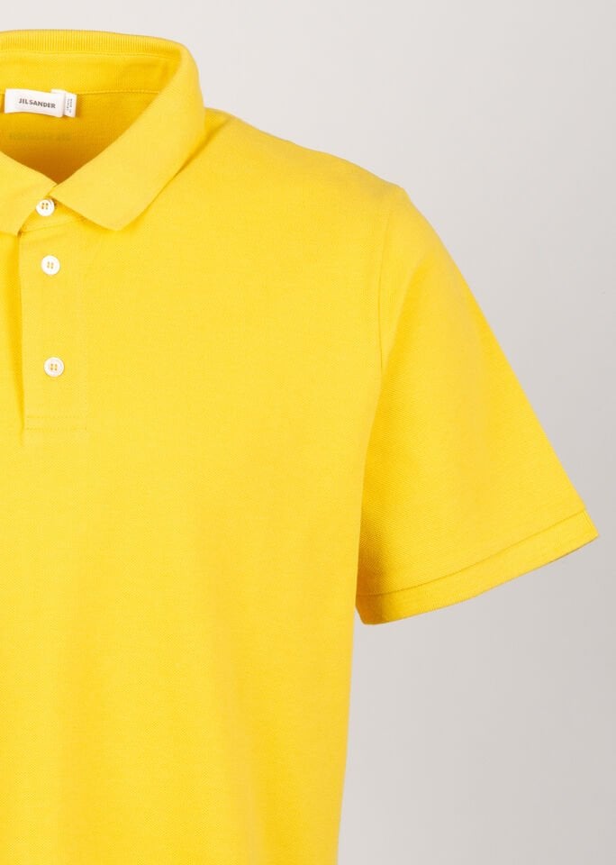 Erkek Sarı Polo Yaka T-Shirt