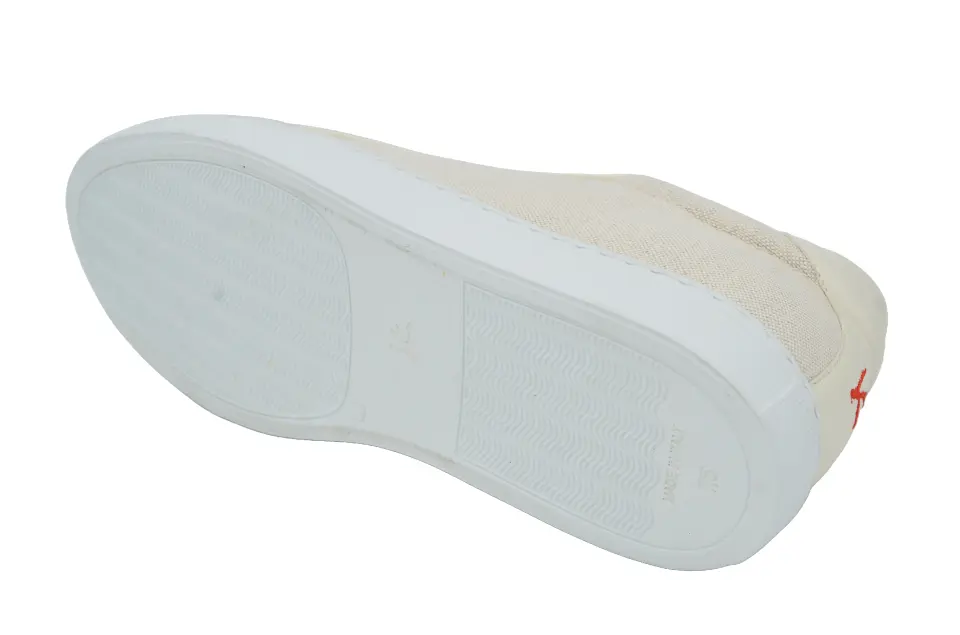Isaia Bej Erkek Keten Sneaker