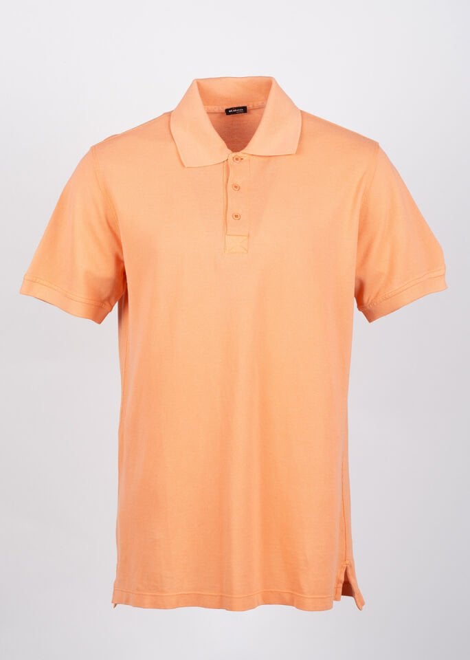Erkek Turuncu Polo Yaka T-Shirt