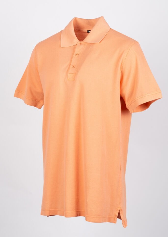 Erkek Turuncu Polo Yaka T-Shirt