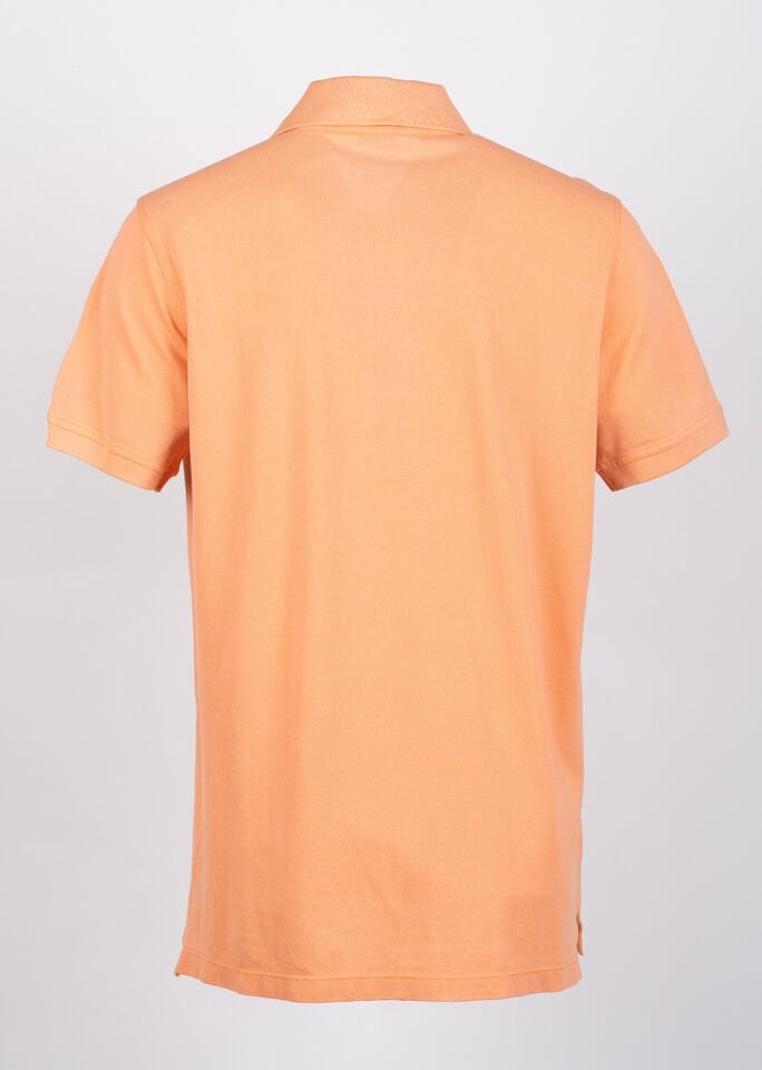Erkek Turuncu Polo Yaka T-Shirt