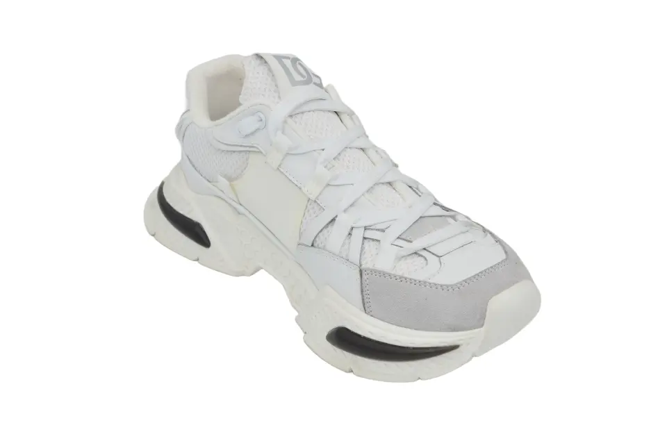 Erkek Beyaz File Dokulu Sneaker