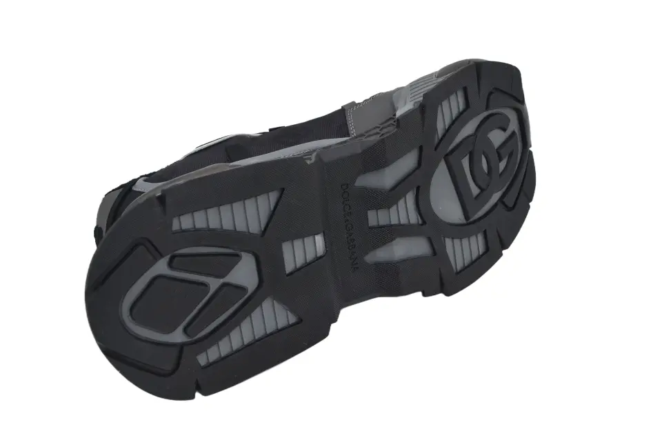 Erkek Siyah Süet Mesh Detaylı Sneaker