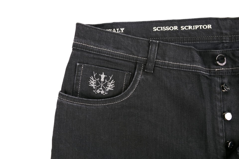 SCISSOR SCRIPTOR DENIM