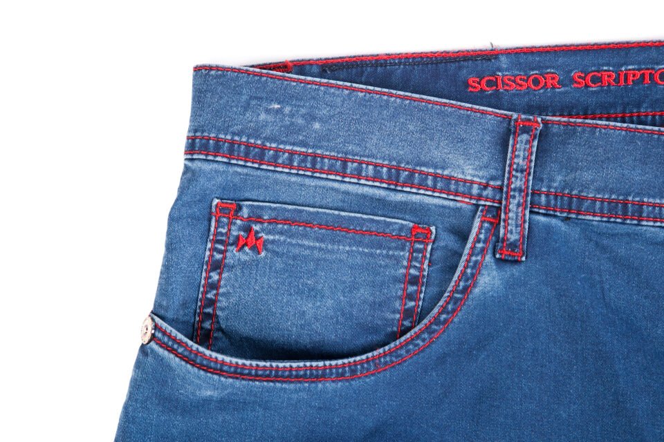 SCISSOR SCRIPTOR DENIM