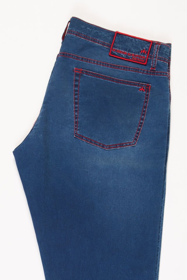 SCISSOR SCRIPTOR DENIM