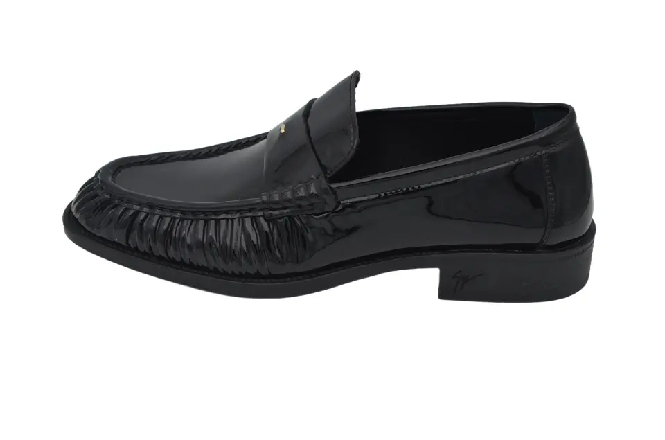 Erkek Siyah Rugan Loafer