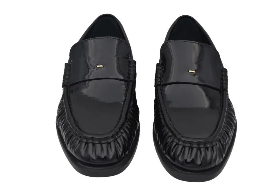 Erkek Siyah Rugan Loafer