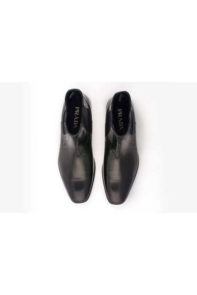 Colzature Nero Spazzolato Fume Boa