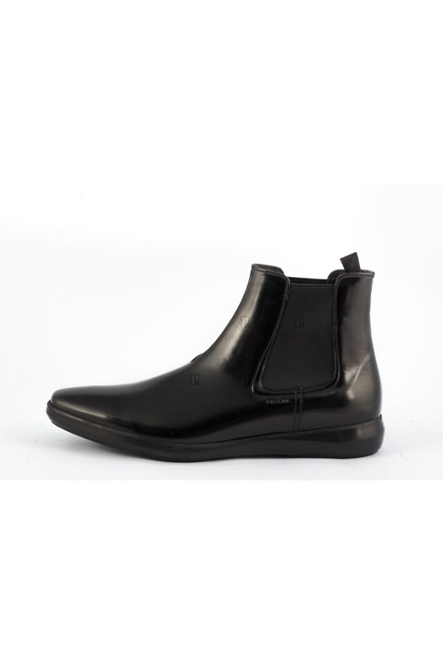 Colzature Nero Spazzolato Fume Boa