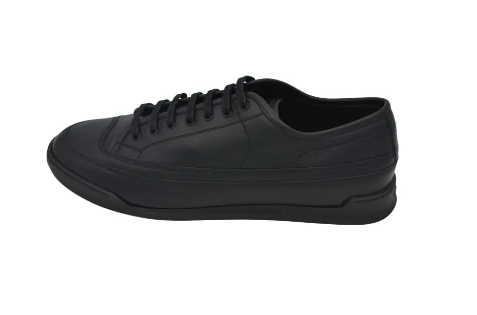Erkek Siyah Panel Detaylı Sneaker