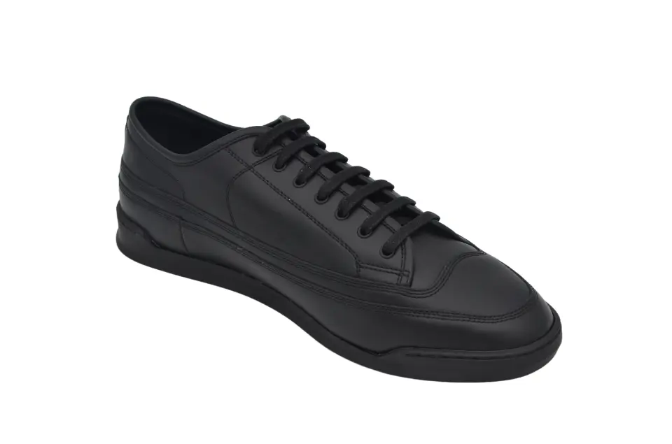 Erkek Siyah Panel Detaylı Sneaker