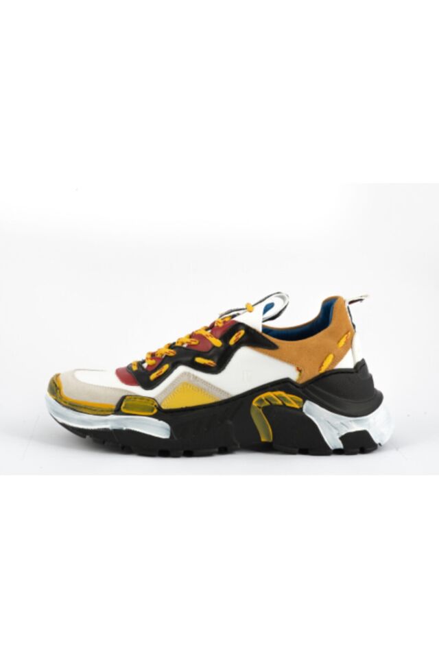 Erkek Sarı Sneakers