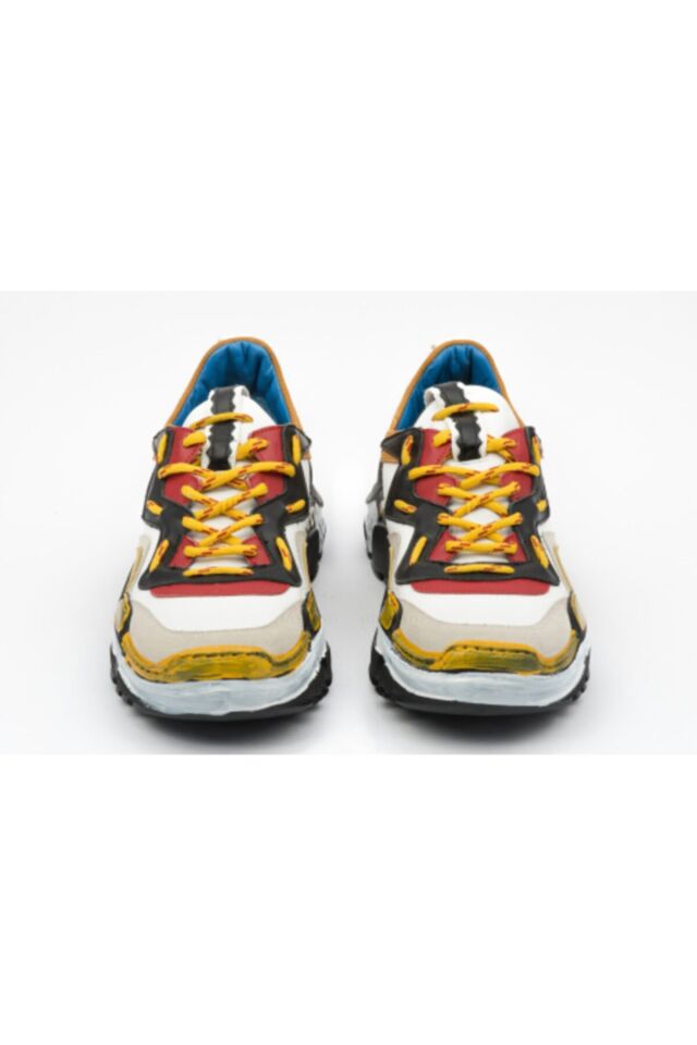 Erkek Sarı Sneakers