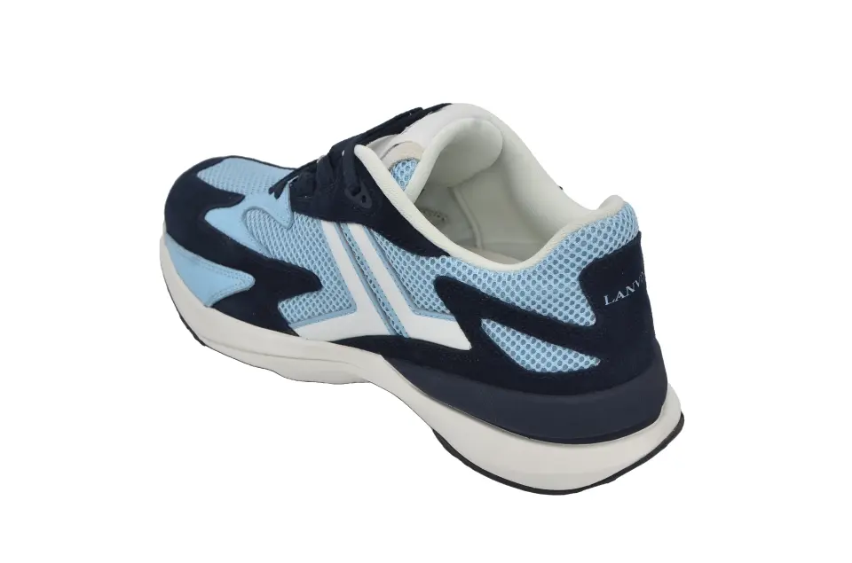 Erkek Siyah Deri Kalın Taban Sneaker
