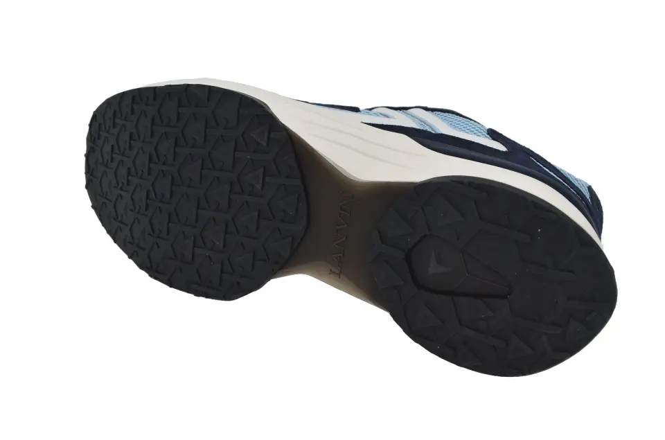 Erkek Siyah Deri Kalın Taban Sneaker